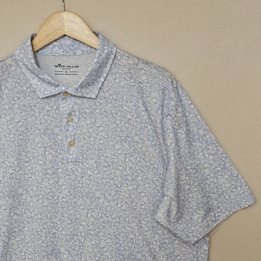 Peter Millar Starfish Seaside Polo XL